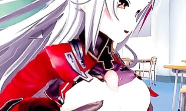Prinz Eugen Azur Lane 3D Hentai Animation Vol. 2