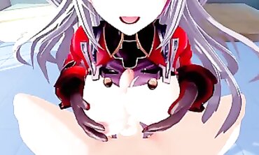 Prinz Eugen Azur Lane 3D Hentai Animation Vol. 2