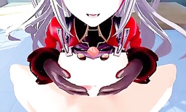 Prinz Eugen Azur Lane 3D Hentai Animation Vol. 2