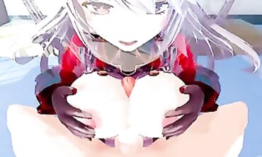 Prinz Eugen Azur Lane 3D Hentai Animation Vol. 2