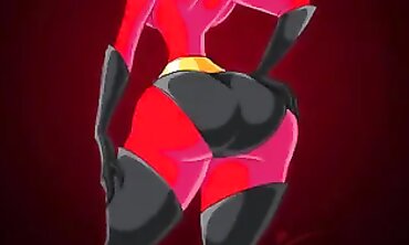 Elastigirl Rule 34 Anime Compilation