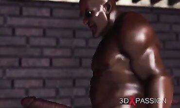 Crimson-Haired Slut Gets Rough Anal Sex From Ebony Guy