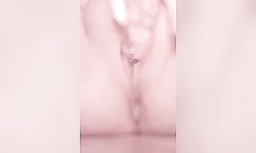 Hairy Angel Eyes Rubs Her Clit Until She Squirts