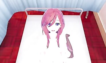 Miku Nakano 3D Hentai Animation