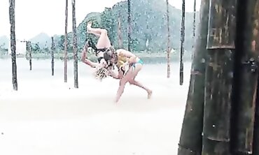 Sarah Carter Bikini Babe in DOA: Dead or Alive