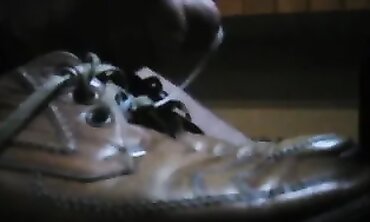 Mature Man Masturbates in Leather Shoes Compilation