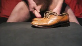 Mature Man Masturbates in Leather Shoes Compilation