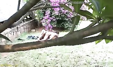 Ebony MILF Gets Pounded In A Rough Outdoor Cuckold Lesson