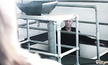 Grandpa Catches Younger Wife in a Threesome