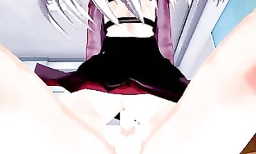 Prinz Eugen Azur Lane 3D Hentai: Busty Blowjob & Creampie