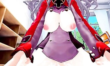 Prinz Eugen Azur Lane 3D Hentai: Busty Blowjob & Creampie