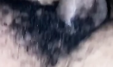 Ebony MILF Gets a BBC Creampie for Christmas