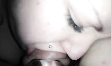 Blonde Slut Takes A Deep Throat Blowjob