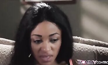 Ebony Goddess Princess Enjoys Interracial MILF Action