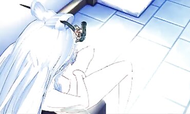 Ningguang Squirts in the Bathhouse