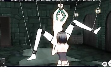 Virtual reality teen facesitter rides cock with blowjob while restrained