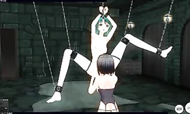 Virtual reality teen facesitter rides cock with blowjob while restrained