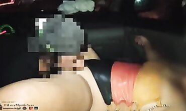 Vulgar Latinas Stop for a Public Threesome