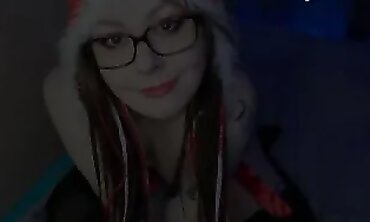 Santa's Secretary Gets Anal Plug on New Year's Eve