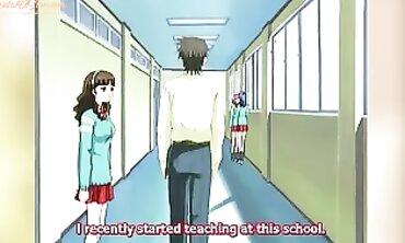 Uncensored college girl Anime Parody with Rough Hardcore Sex