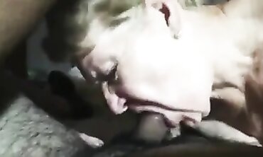 Ebony Granny Nancy Gets Deep Throated And Pounded
