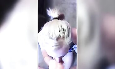 Ex-Boyfriend's memory? Blowjob Gone Wrong! Older Man Fucks women in Red Lingerie