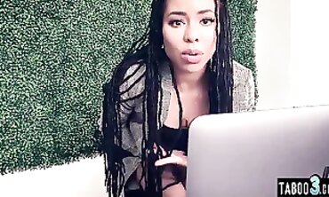 Kira Noir Fingers While Watching Porn