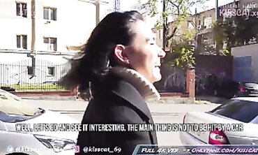Russian Teen's First Porno: Gloryhole Anal & Outdoor Blowjob