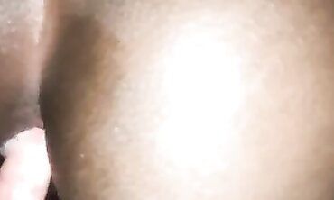 POV Deep Anal Fuck with Ebony Tight Ass and Cumshot