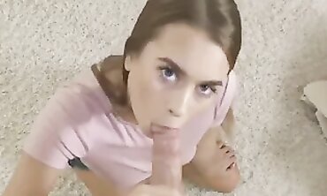 POV Dadcrush Threesome with Stepdaughter and Her Bestfriend