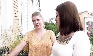 Busty Blonde Beauties - Outdoor Sex Adventure with Betty Blue & Her Hot Friends