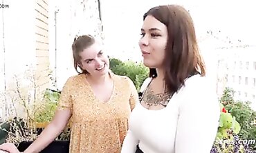Busty Blonde Beauties - Outdoor Sex Adventure with Betty Blue & Her Hot Friends