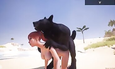 POV: Nasty Redhead Serenia Gets Wild Anal and Blowjob Action