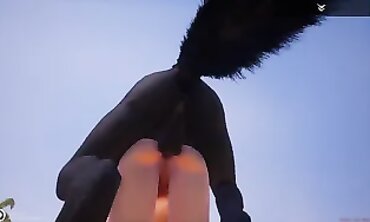 POV: Nasty Redhead Serenia Gets Wild Anal and Blowjob Action