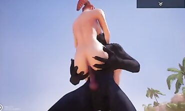 POV: Nasty Redhead Serenia Gets Wild Anal and Blowjob Action