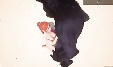 POV: Nasty Redhead Serenia Gets Wild Anal and Blowjob Action
