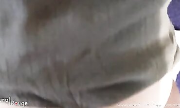 Neighbor Wife Luna Rouge Nearly Cums During Intense Anal Play