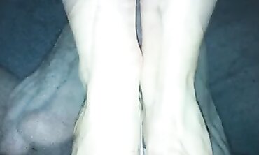 Czech MILF LIL_feet Socks Footjob POV