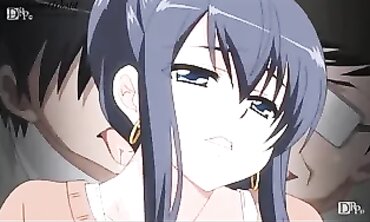 Uncensored Anime: Two Sisters Crave a Rough Threesome
