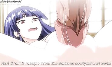 Uncensored Anime: Three Bombshells Screw Their Gymnastics Tutor