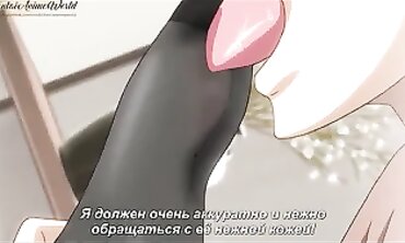 Uncensored Anime: Three Bombshells Screw Their Gymnastics Tutor