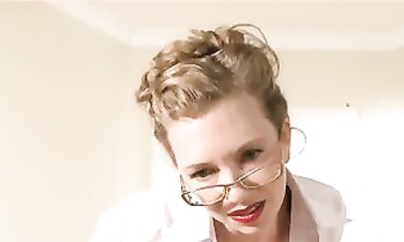 Hot Blonde Teacher Gives Student A Lesson In Pleasure - Erotic Role Play