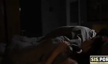 Skinny Sis Alita Angel Takes BF's Big Dick