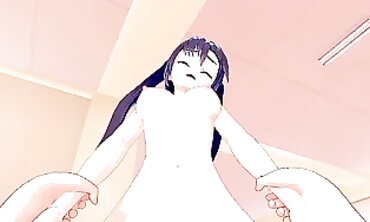 Mona Genshin Impact 3D Hentai Blowjob & Creampie