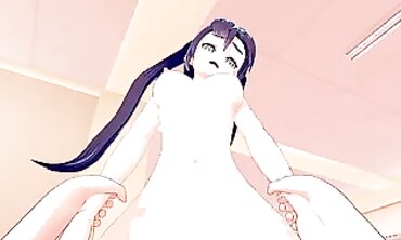 Mona Genshin Impact 3D Hentai Blowjob & Creampie