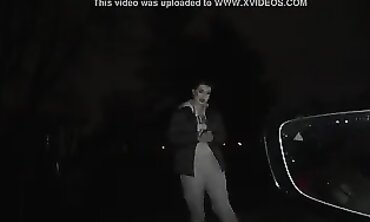 Milky Doll Gets Muddy Street Blowjob From Big Black Dick