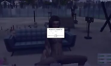 Cluby76's Rough Sims 4 Dyke Anal & Machine Double Penetration