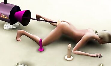 Cluby76's Rough Sims 4 Dyke Anal & Machine Double Penetration