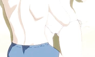 Uncensored Anime Beach Hookup: Sultry Group Sex with Big Tits