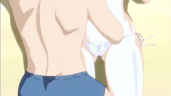 Uncensored Anime Beach Hookup: Sultry Group Sex with Big Tits